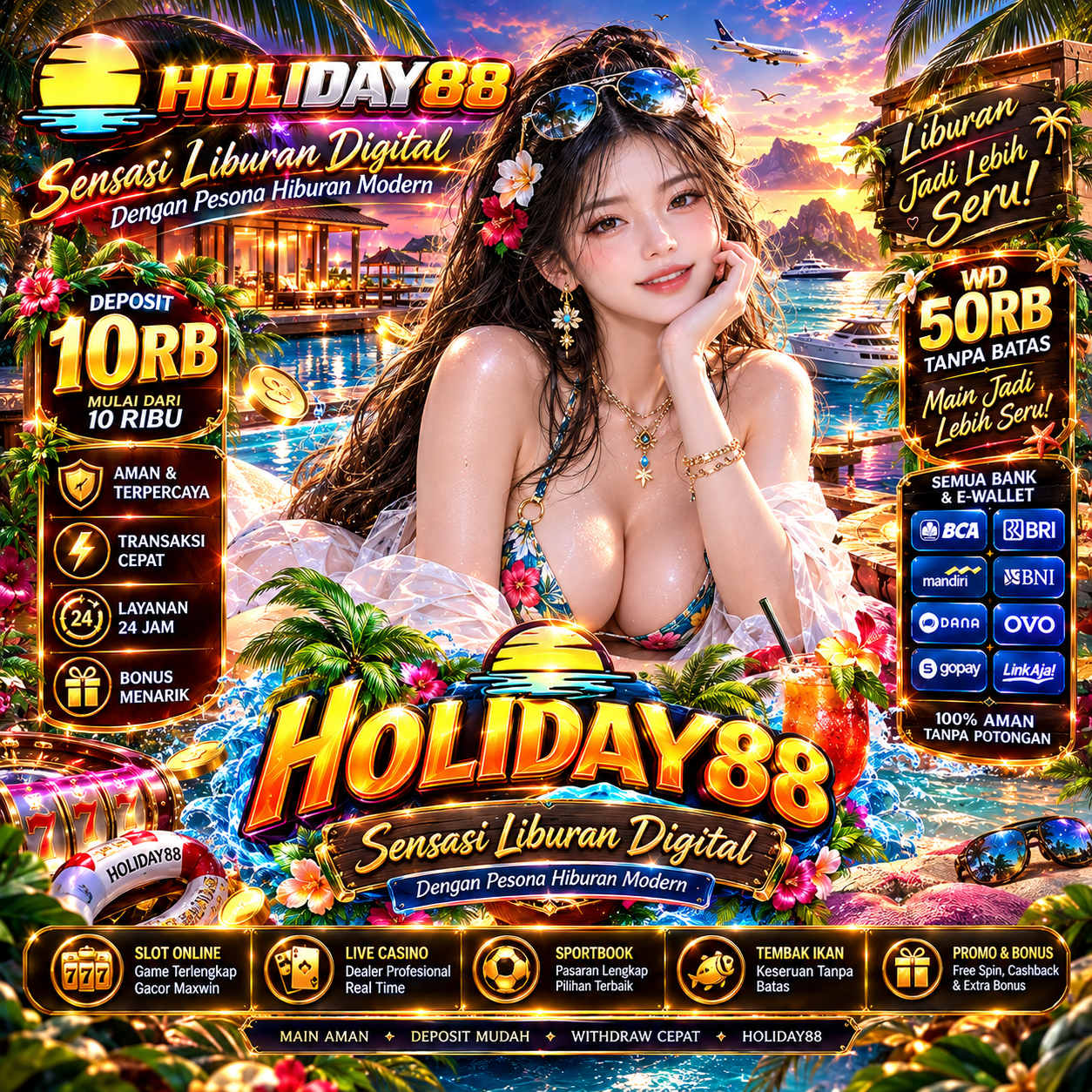 Banner Utama HOLIDAY88